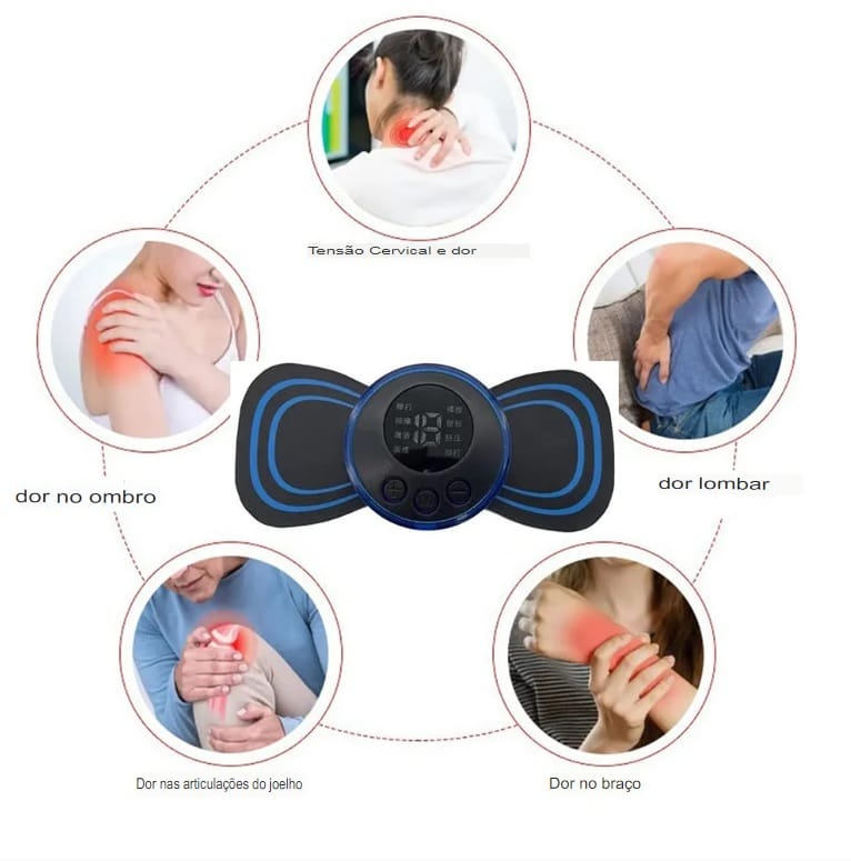 Mini Massageador Cervical Portátil com Micro Corrente - Imagem 4