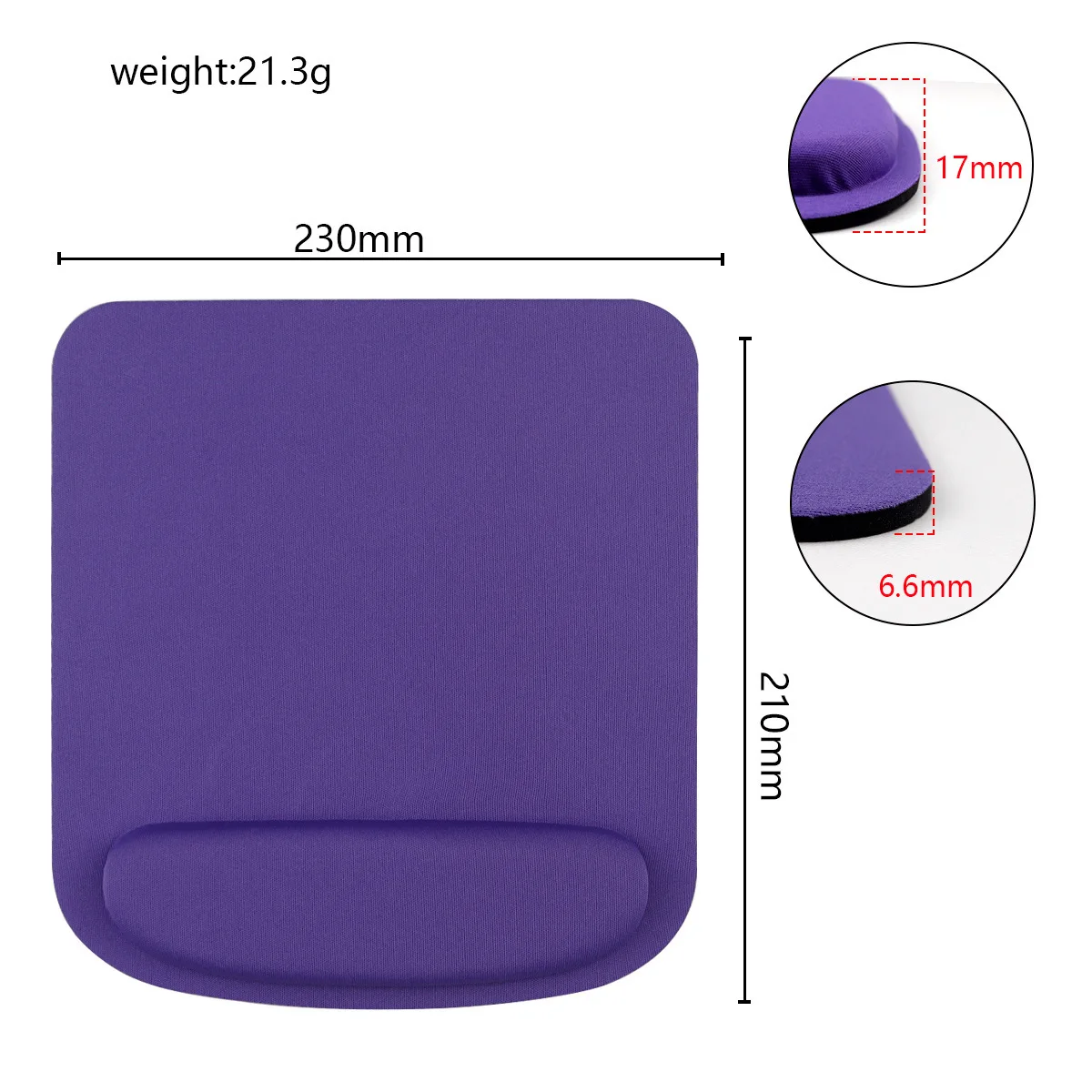 Mouse Pad Ergonômico com Apoio de Pulso - Imagem 6