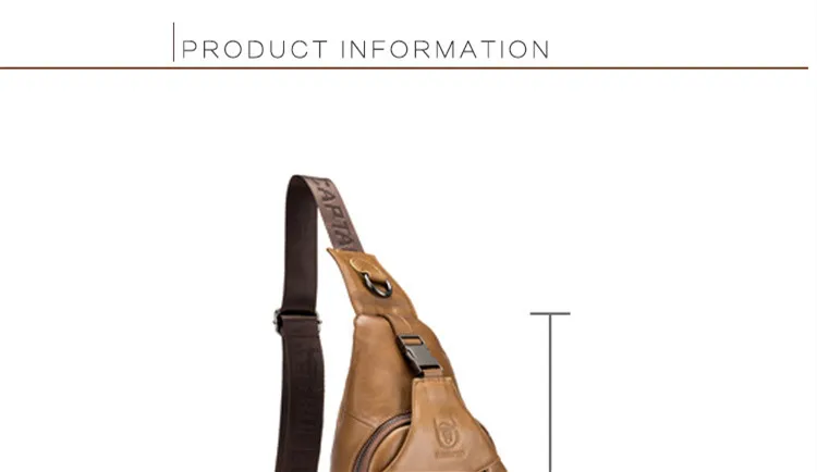 Bolsa Masculina Transversal de Couro Legítimo BULLCAPTAIN - Imagem 12