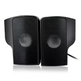 Mini Caixa de Som USB Portátil para Monitor e Laptop