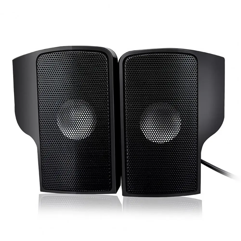 Mini Caixa de Som USB Portátil para Monitor e Laptop