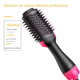 Escova Alisadora Secadora Multifuncional 5 em 1 de Alta Potência -Verificar SKU ****