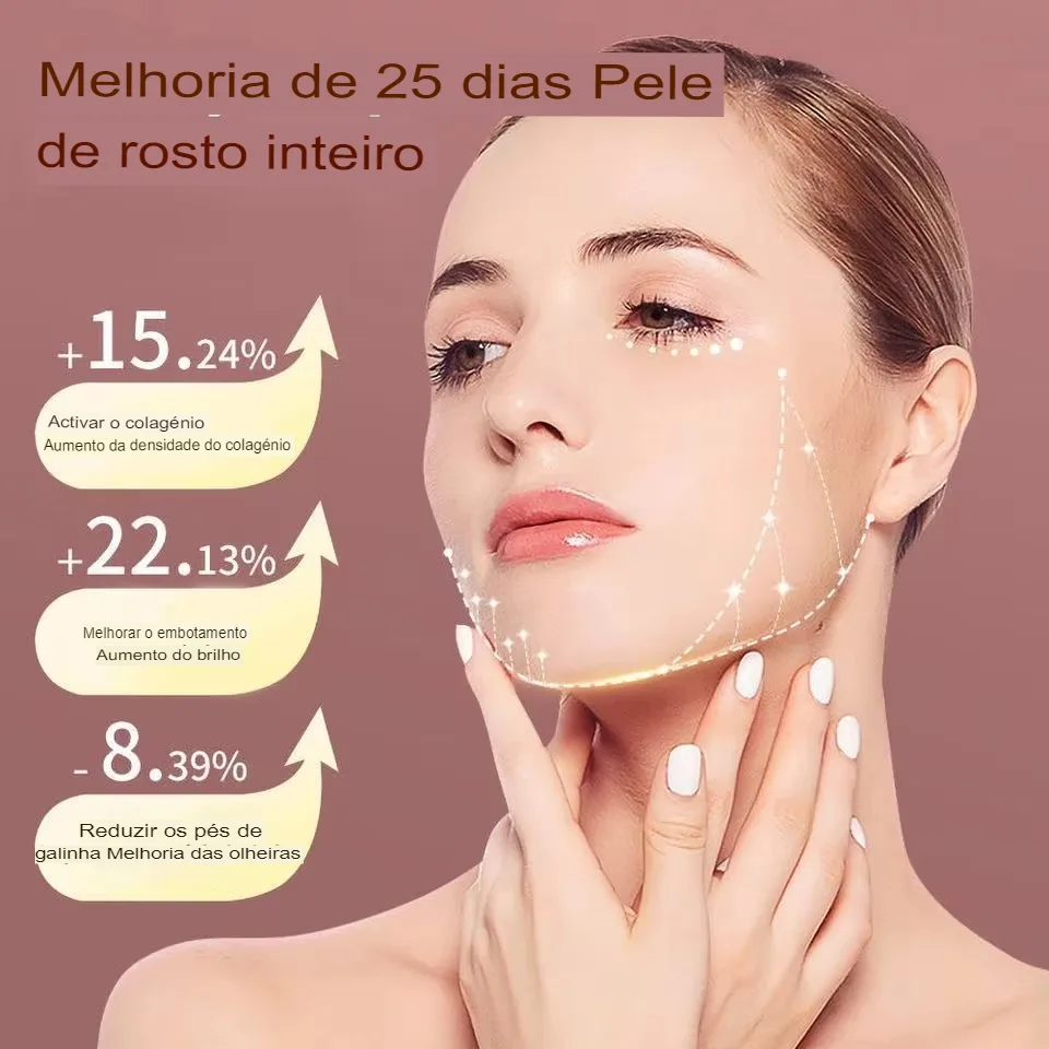 Dispositivo Facial de Fototerapia LED e Massagem Vibratória para Lifting - Imagem 13
