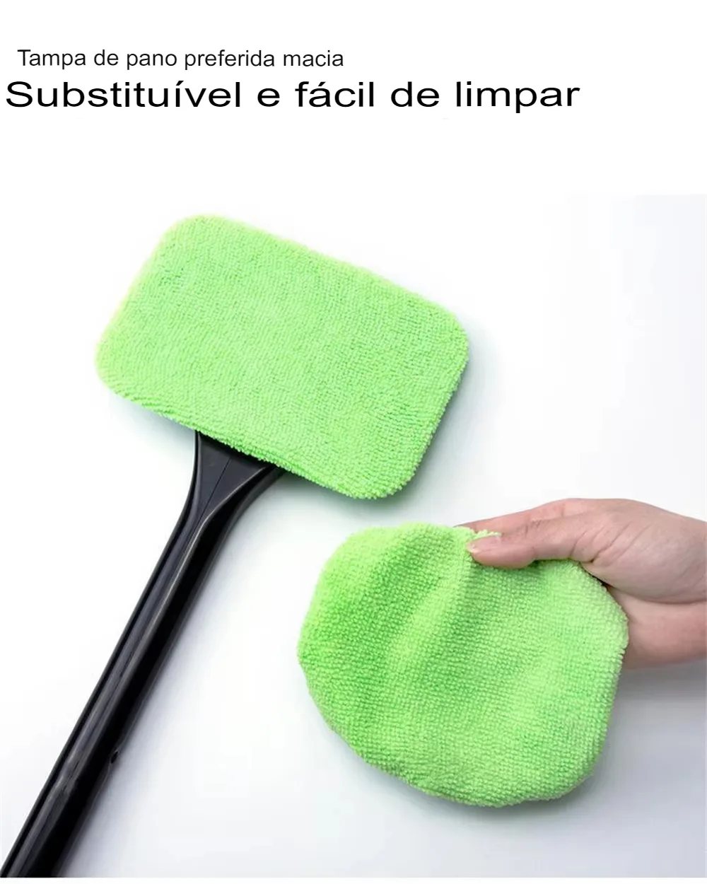 Kit Limpador de Vidros com Cabo Longo para Carros e Caminhões - Imagem 17