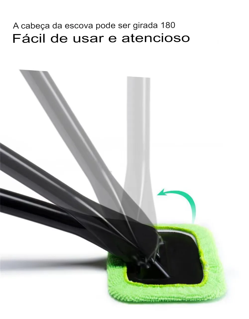 Kit Limpador de Vidros com Cabo Longo para Carros e Caminhões - Imagem 19