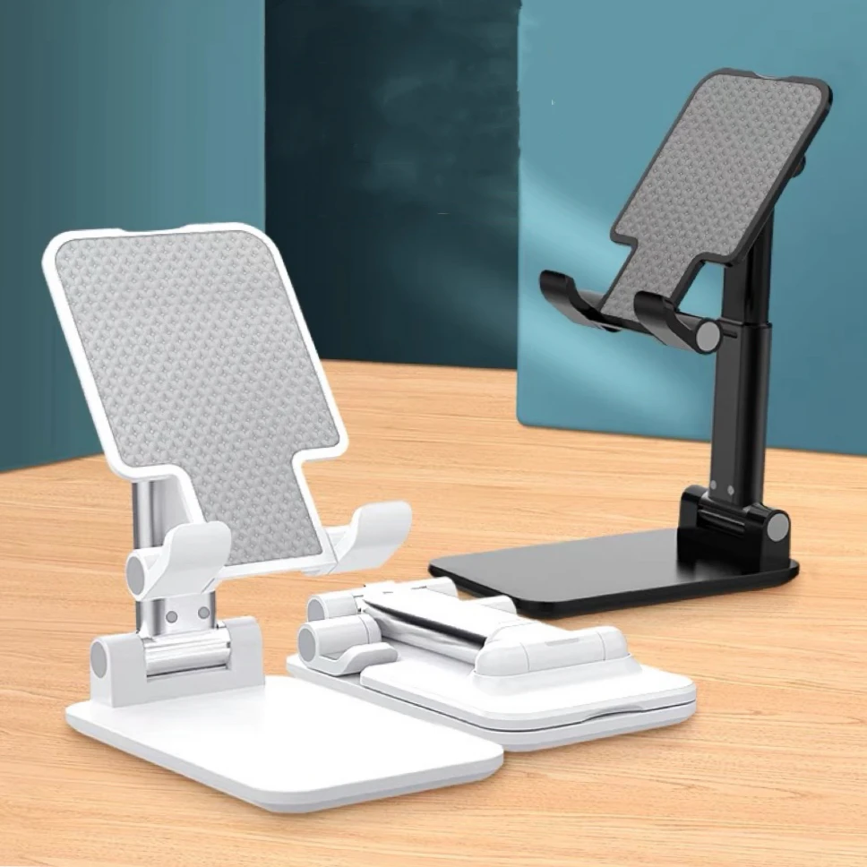 Suporte Dobrável e Portátil para Celular e Tablet - Ajustável e Prático