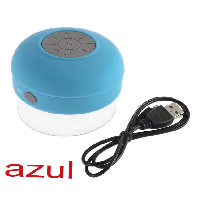 Caixa de Som Bluetooth Portátil à Prova D'Água para Banho e Atividades Externas - Imagem 14