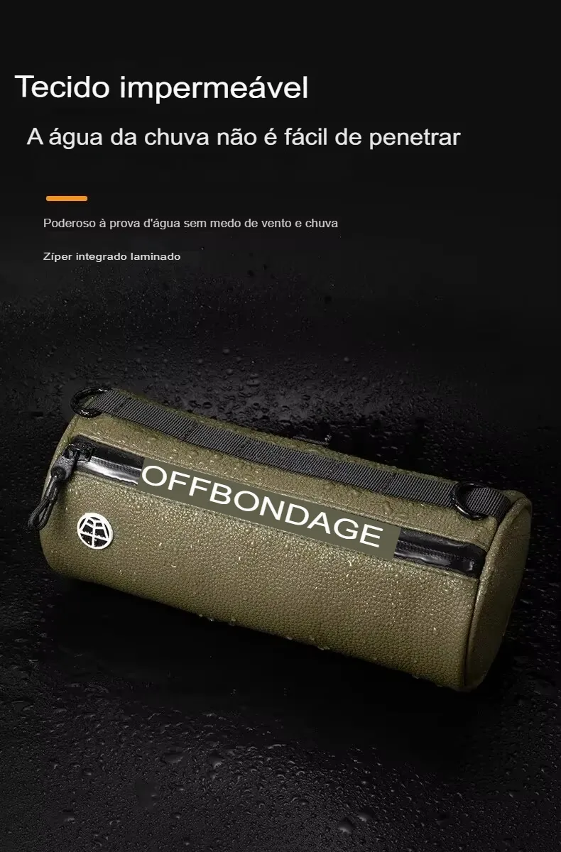 Bolsa de Guidão à Prova d'Água para Bicicleta OFFBONDAGE - Imagem 9