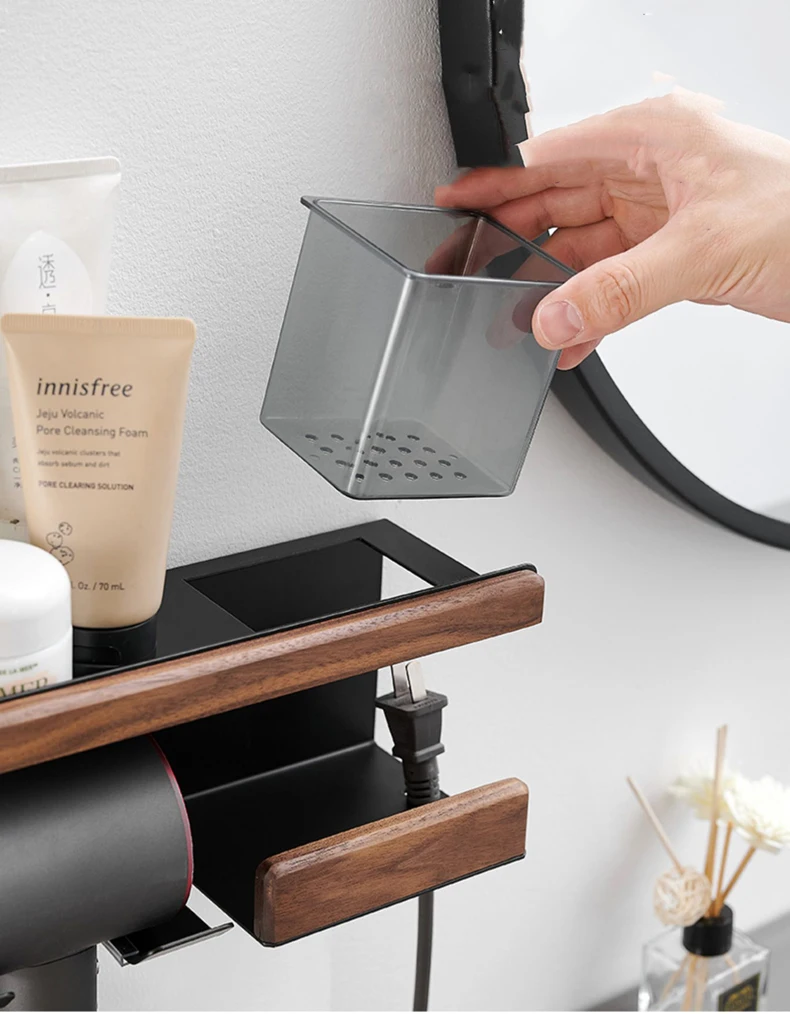 Organizador de Parede para Secador - Praticidade e Elegância no Banheiro - Imagem 11