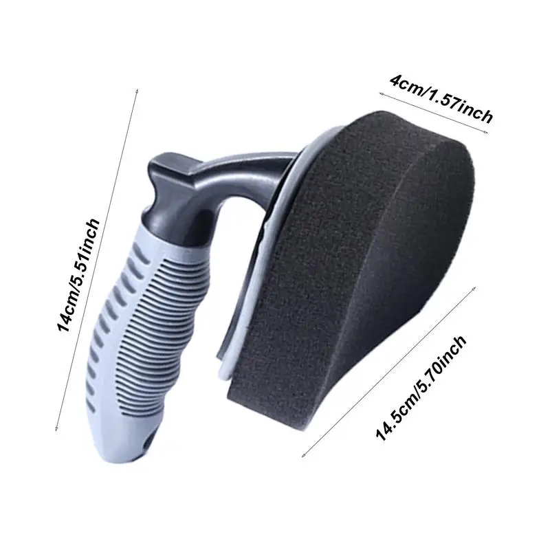 Pincel Detalhador de Pneus Portátil com Cobertura de Vedação e Aplicador de Cera - Imagem 6