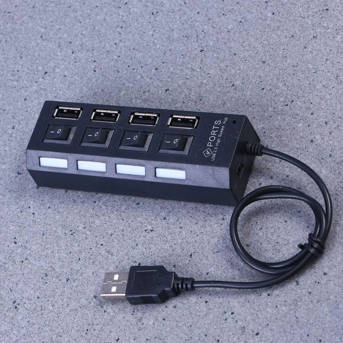 Hub USB 4 Portas 2.0 com Controle de Energia Plug & Play - Imagem 4