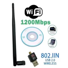 Adaptador USB WiFi: Conexão Rápida e Segura para Seu PC ou Laptop