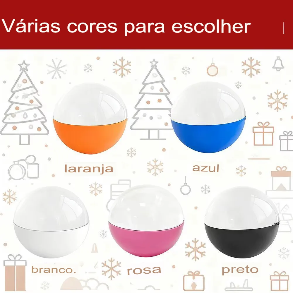 Bola de Memórias 3D: Vídeo, Som e Personalização. Presente Inesquecível! - Imagem 28