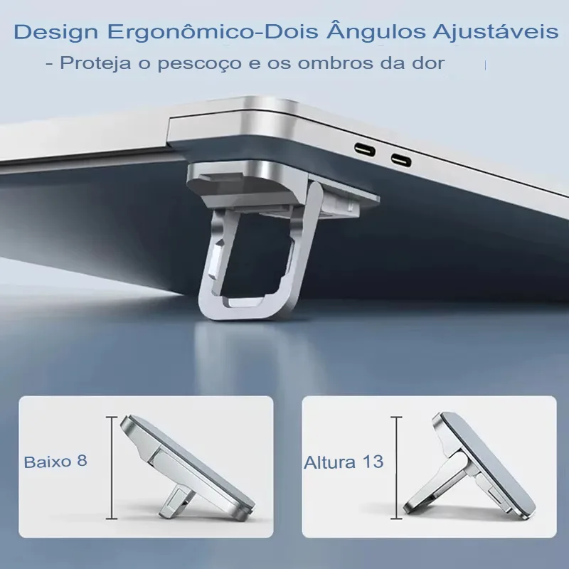 Suporte Portátil Dobrável para Notebook: Ergonomia e Dissipação de Calor - Imagem 6