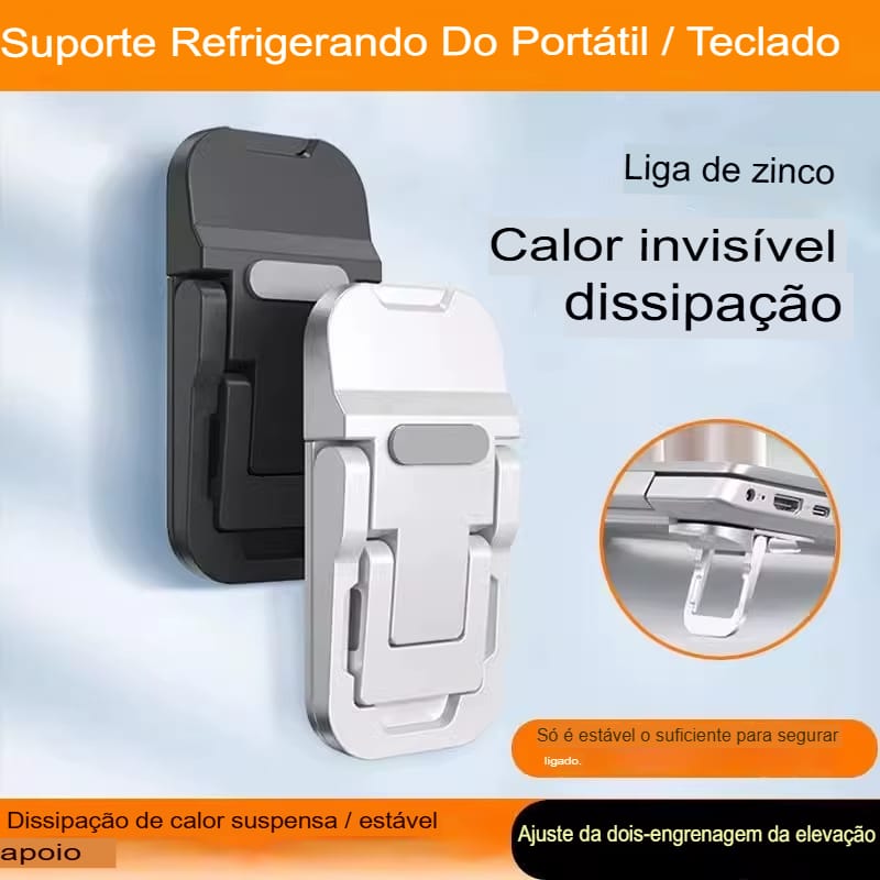 Suporte Portátil Dobrável para Notebook: Ergonomia e Dissipação de Calor - Imagem 12