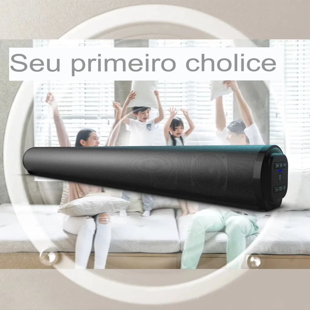 Soundbar Bluetooth 20W: Som Potente e Imersivo para Sua TV e Home Theater Sem Fio - Imagem 3