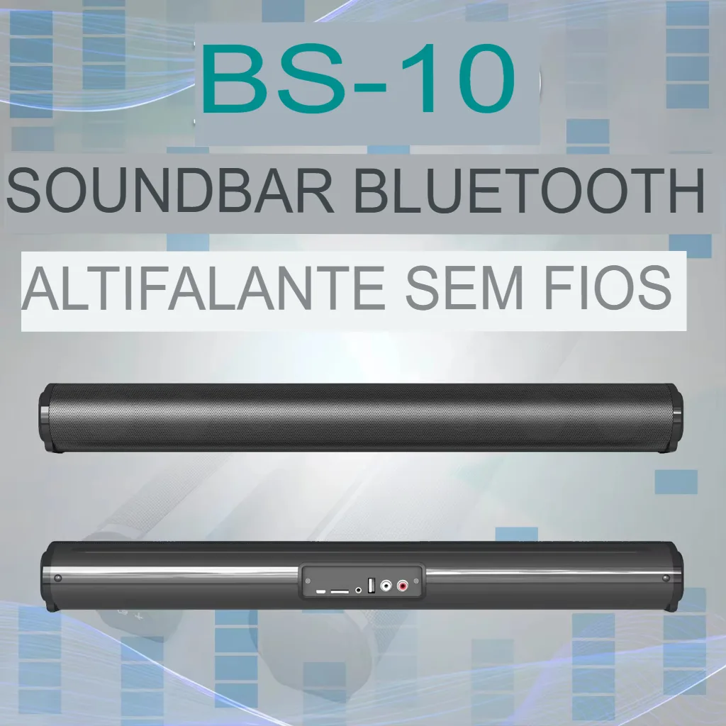 Soundbar Bluetooth 20W: Som Potente e Imersivo para Sua TV e Home Theater Sem Fio - Imagem 9