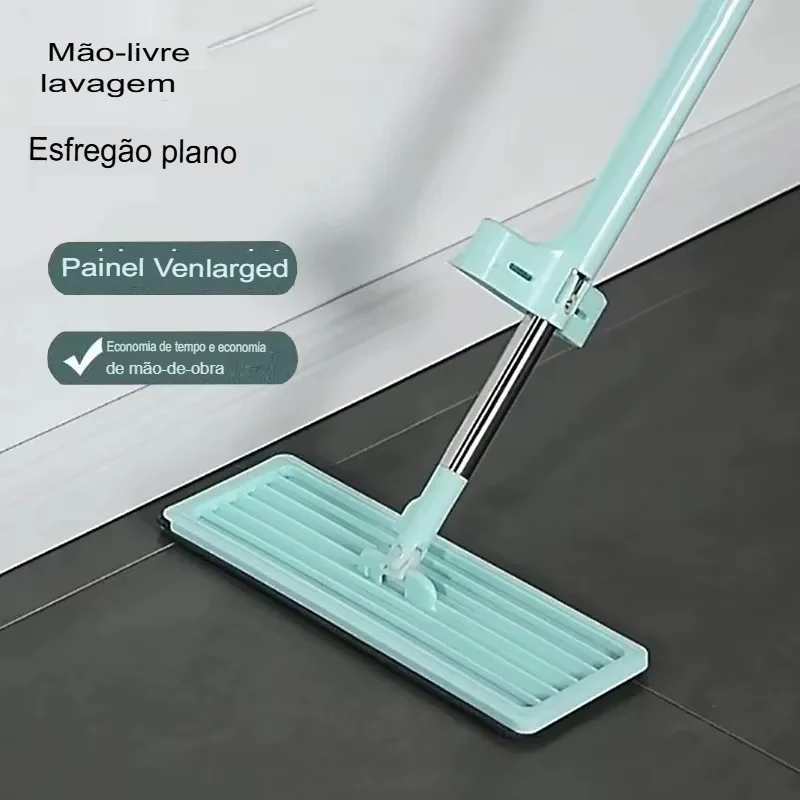 Esfregão Mágico 360° Mãos Livres: Limpeza Rápida e Eficiente para Casa e Escritório - Imagem 4