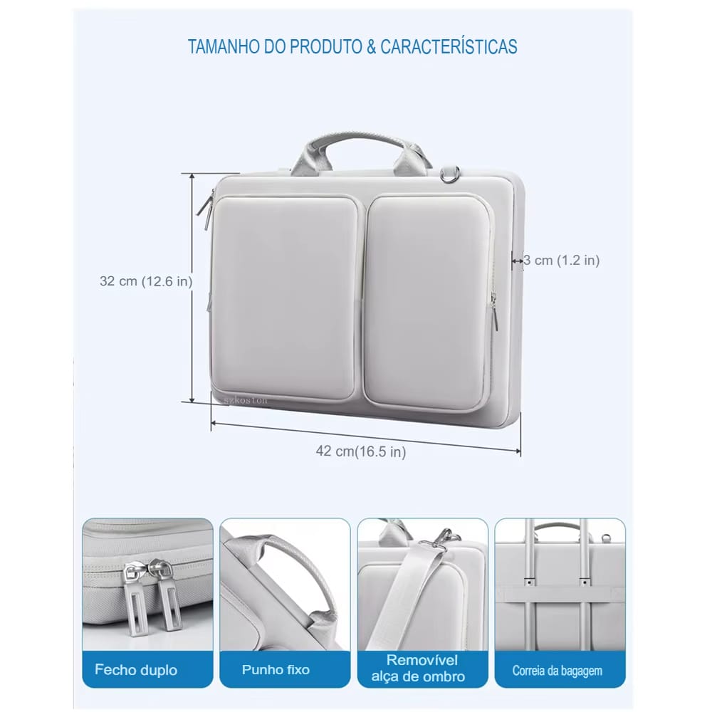Bolsa Viagem Starlink Mini: Portátil, Impermeável e à Prova de Choque - Imagem 6