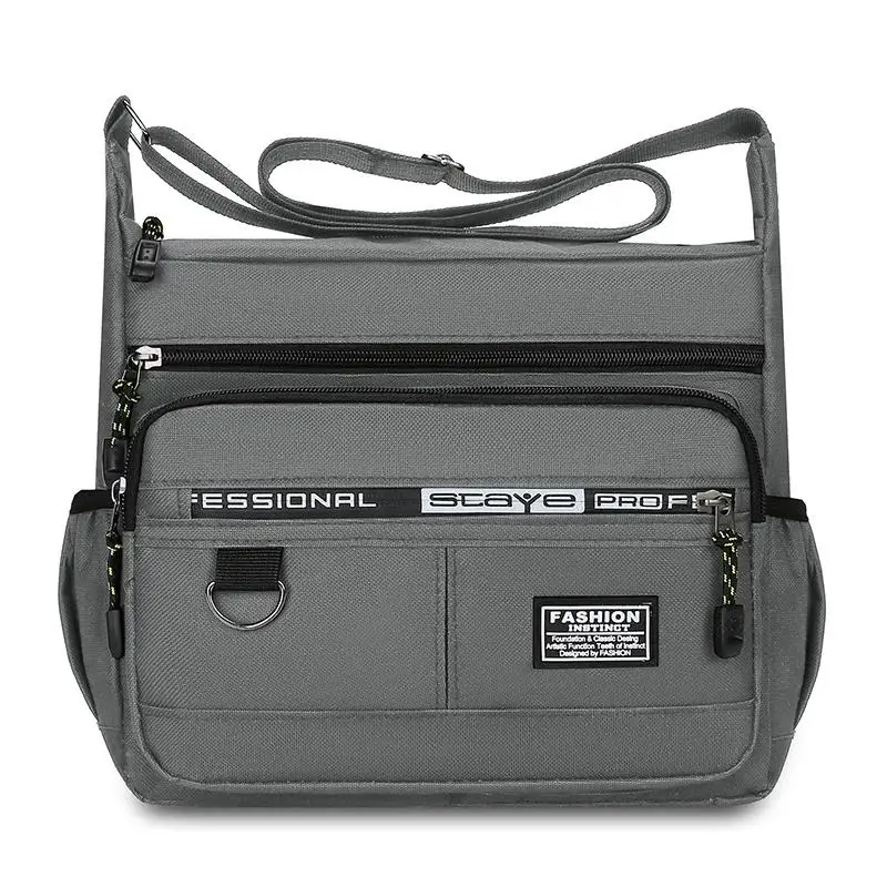 Bolsa Masculina Transversal Impermeável: Organização e Estilo Urbano - Imagem 9