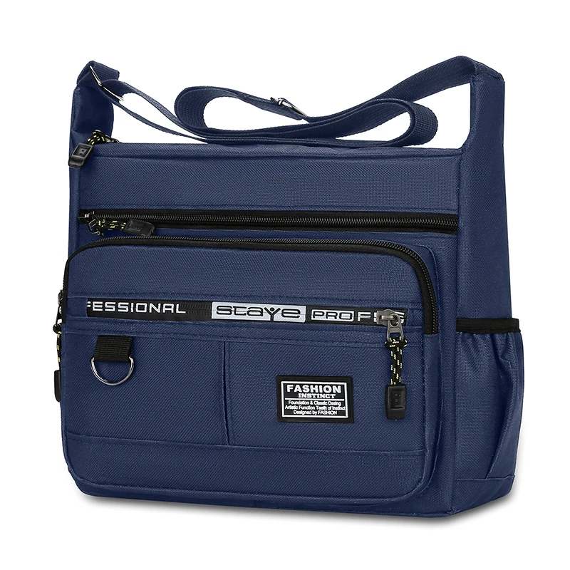 Bolsa Masculina Transversal Impermeável: Organização e Estilo Urbano - Imagem 13