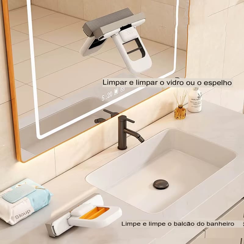 Mini Esfregão Portátil Dobrável com Super Absorção: Limpeza Rápida para Sua Casa e Carro - Imagem 16