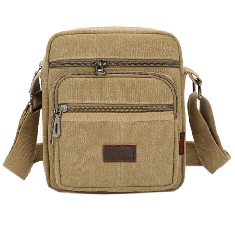 Bolsa Masculina Transversal Lona Premium: Versatilidade e Estilo para Trabalho e Lazer - Imagem 7