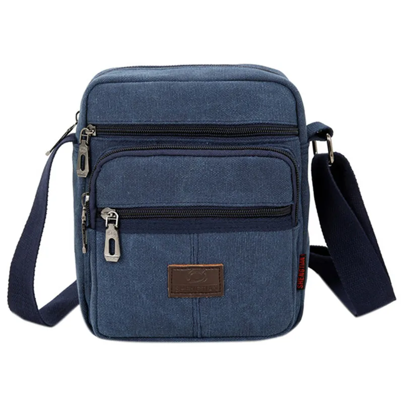 Bolsa Masculina Transversal Lona Premium: Versatilidade e Estilo para Trabalho e Lazer - Imagem 5