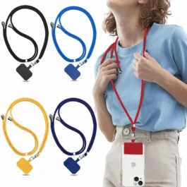 Cord&atilde;o Universal Ajust&aacute;vel para Celular: M&atilde;os Livres e Seguran&ccedil;a Anti-perda